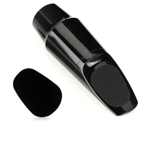 Latikaly Mouthpiece Patches, 40-Pack, Saxophone Mouthpiece Cushions, Alto Saxophone Mouthpiece Pads, Durable and Practical Rubber Cushions for Protect