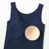 Tank Top Kirei seamless cool light L [Gunze] (with padding) Labo, mesh, women's, beige,