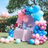 10 Inch Metallic Pink Balloons Metal Blue Silver Gold Balloon Wedding Anniversary Birthday Party Baby Shower Decoration
