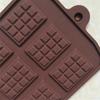 4 PCS Silicone Chocolate Molds, 12 Grids + 24 Grids Break Apart Non-stick Coating Candy Protein and Energy Bar Mold Baking Sheet