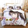 Luxury New 3D Print Anime Suzume No Tojimari Bedding Set Single Twin Full Queen King Size Bed Set Bedroom Duvet Cover Sets
