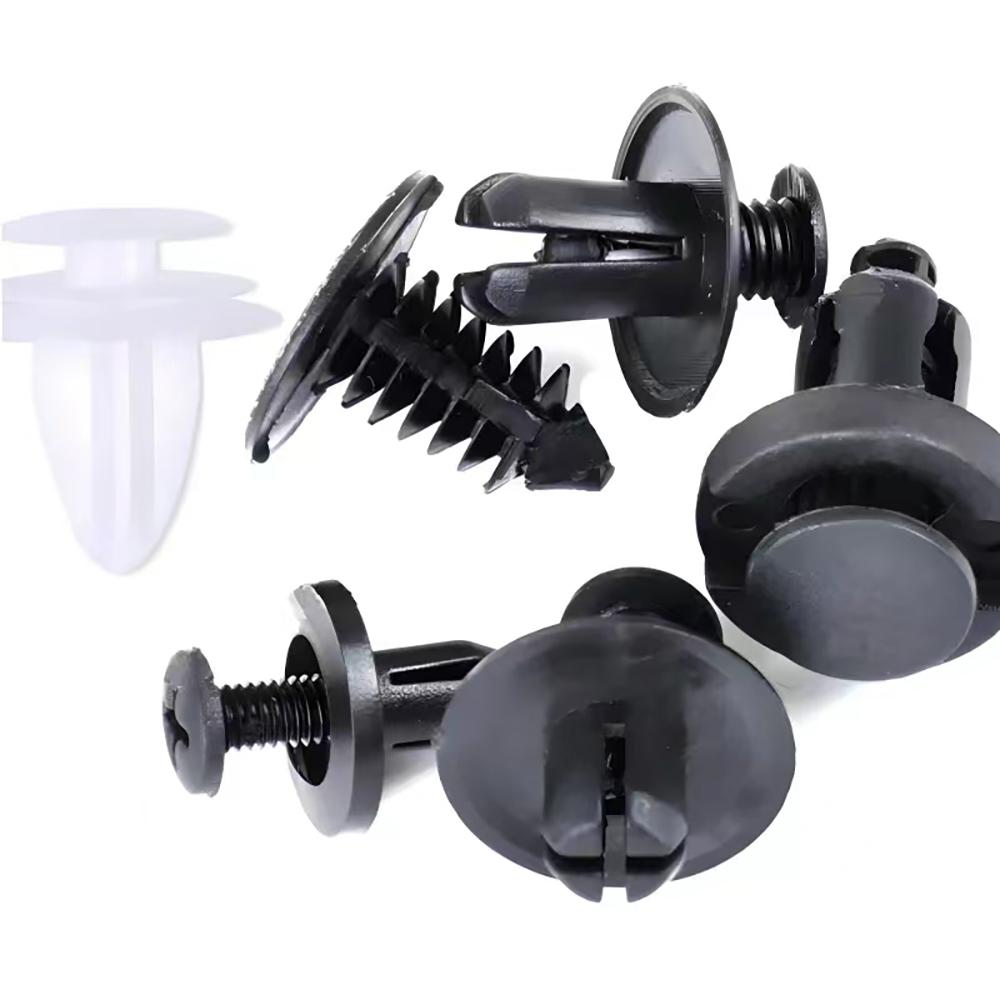 100pcs Auto Car Door Trim Panel Retainer Clips Fender Push Rivet Bumper Fastener Clips for Vehicle Body Panel Repair