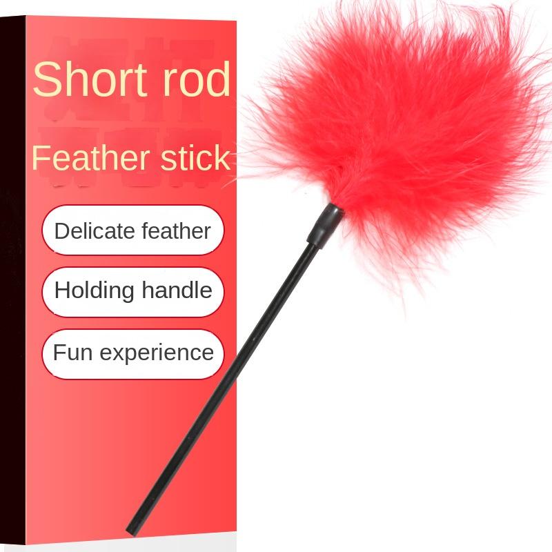 SM Short Rod Feather Stick Couple Foreplay Alternative Toys Adult Sexual