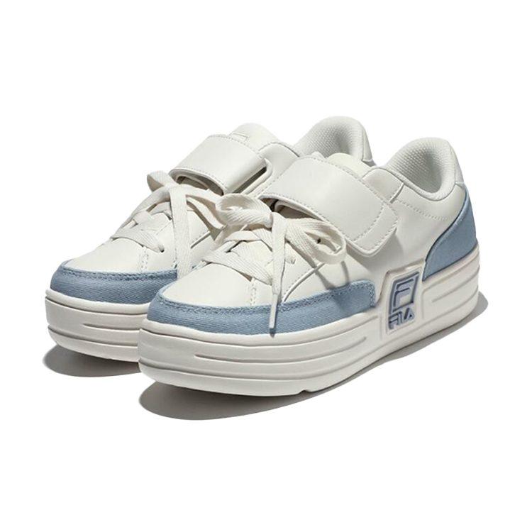 FILA Funky Tennis Board Shoes Grey/Blue Women's 1TM01375D_147