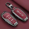 Zinc Alloy New Leather Car Key Case Cover Shell Fob for BYD Song Plus Atto 3 Han EV DM Qin Seal Dolphin Protective Auto Keychain