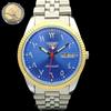 USED SEIKO 5 AUTOMATIC JAPAN MENS RARE GOLDEN MOVEMENT WATCH 575b-a305235-2 SKU575b-a305235