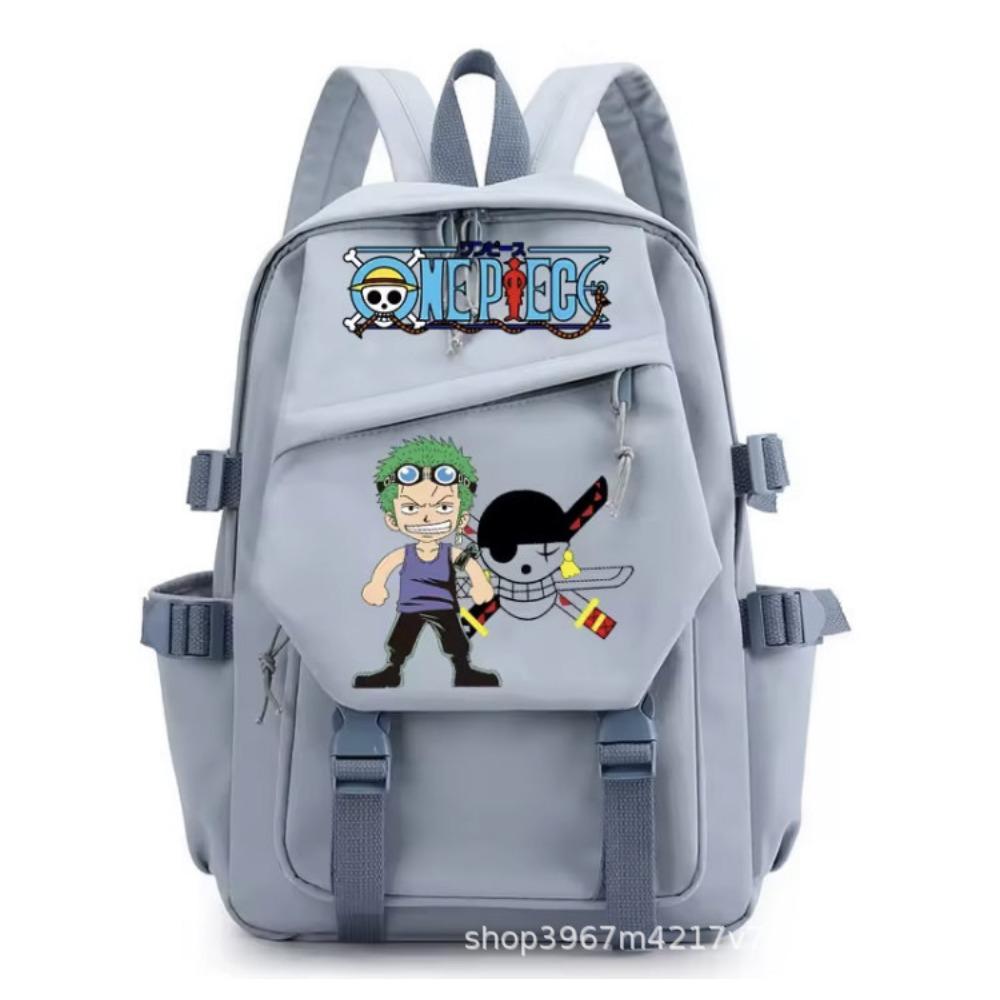 ONE PIECE High School Junior High School Student Elementary School Bag Luffy Fashion Trend Large Capacity Teen Backpack