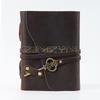 Retro Leather Joural Diary Handmade Notebook With Key Travel Book Blank Paper 300 Pages Gifts