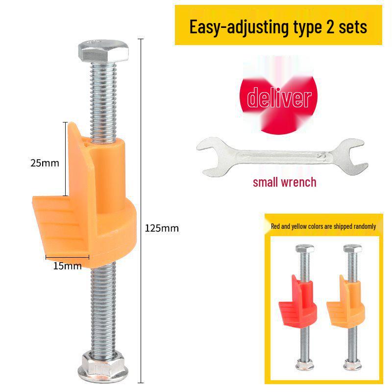 Adjustable Wall Tile Positioning Tool for Leveling and Lifting