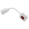 Built-in Switch E27 Lamp Holder Flexible Power Cord