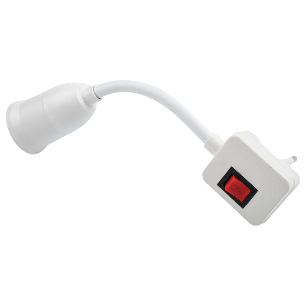 Built-in Switch E27 Lamp Holder Flexible Power Cord