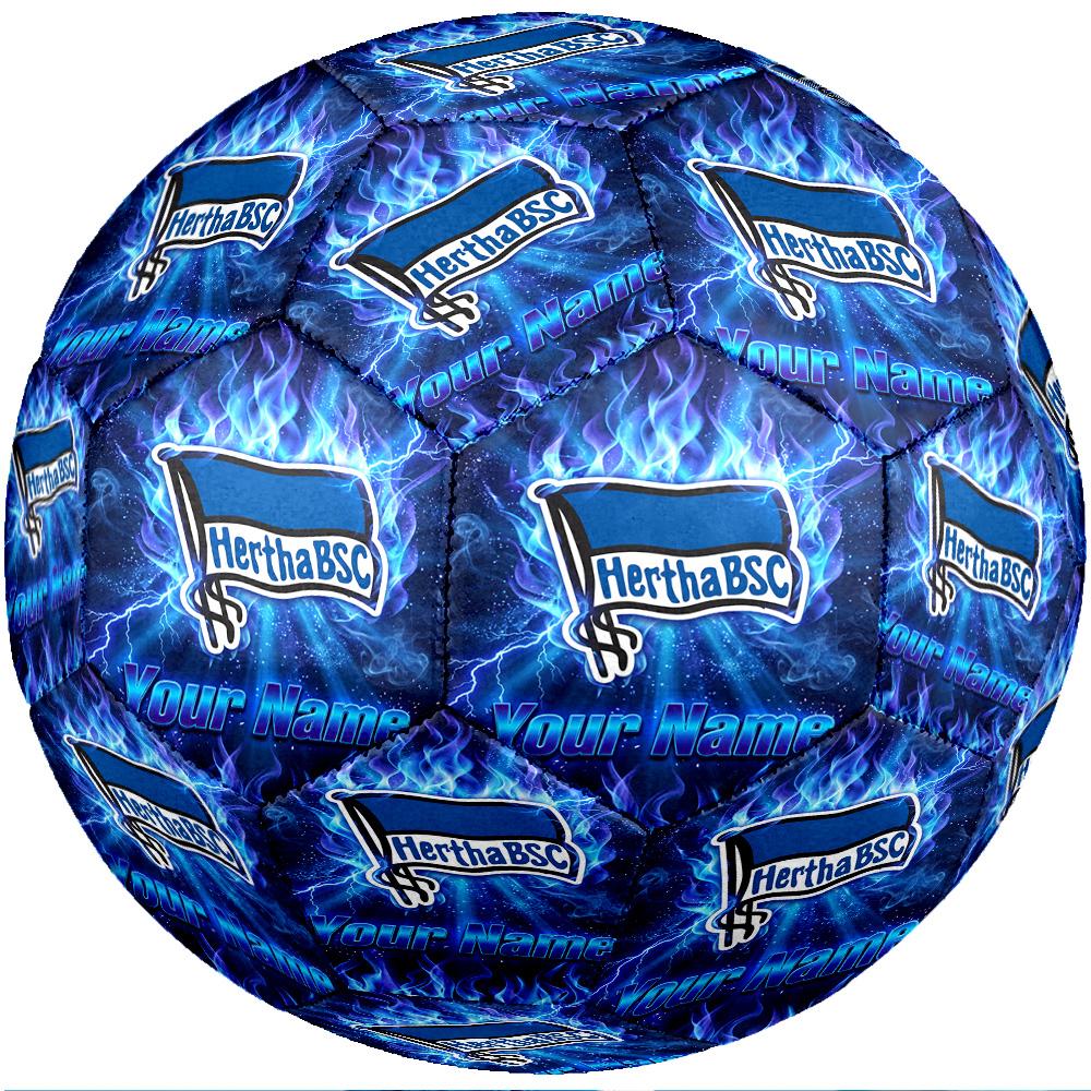 hertha bsc Fashion Size 5 Football Wearproof Non‑Slip Soccer Ball For Sports Training Entertainment Use