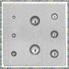 WON Steel Dapping Doming Block, Steel Dapping Block Steel Square Die Steel Dapping Cube For Jewelry Making