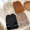 Plush Lining Winter Gloves Warm Thick Gloves New Touch Screen Gloves  Women