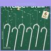 Christmas Acrylic Snowflake Ornaments With Colorful Ice Cones For Holiday Tree Decor