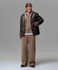 Era Men Cashmere Blend Zip Knit Hoodie - Neutral Brown