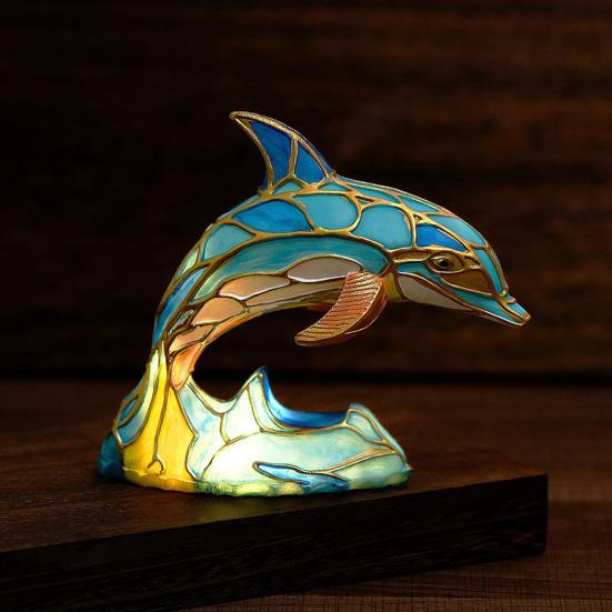 LED Night Light Soft Warm Glow Energy-Saving Battery Powered Animal Shaped Bedside Lamp Table Light Decor