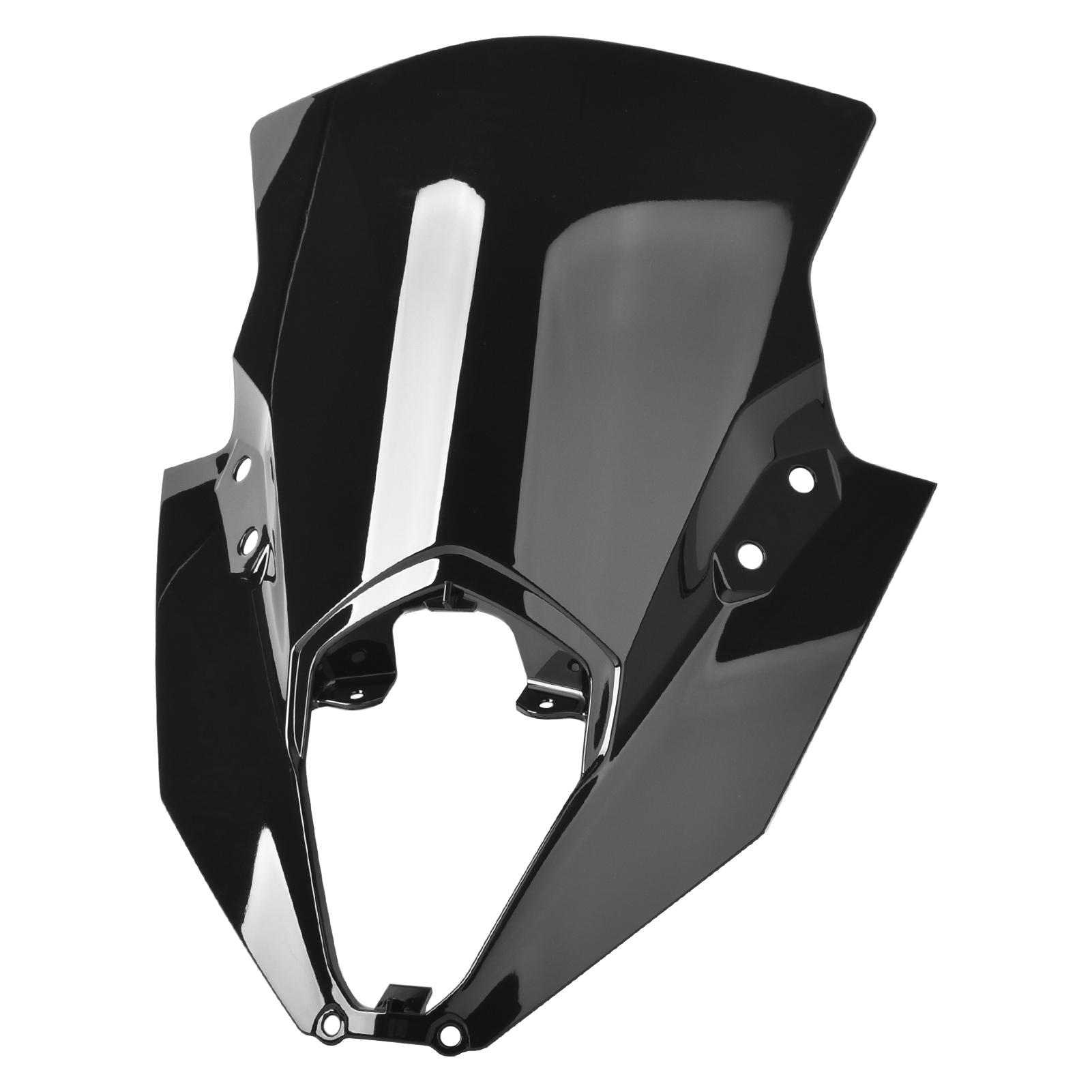 Motorcycle Windscreen For Kawasaki Ninja 650 ER6F  - 2024 Wind Deflector Windshield Model Screen Deflector Protector Part чёрный