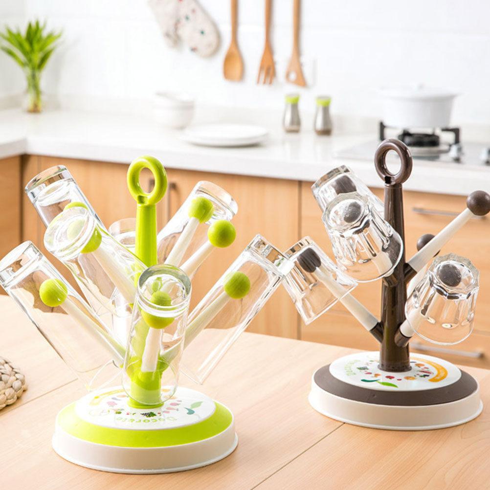 Heavy Duty Coffee Mug Cup Tree Removable Drying Stand for Mugs Cups Efficient Space Saving Organizer Coffee Cup Drying Holder other