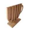 Bamboo Stand For 24 Nespresso Coffee Capsules, 5 Rows