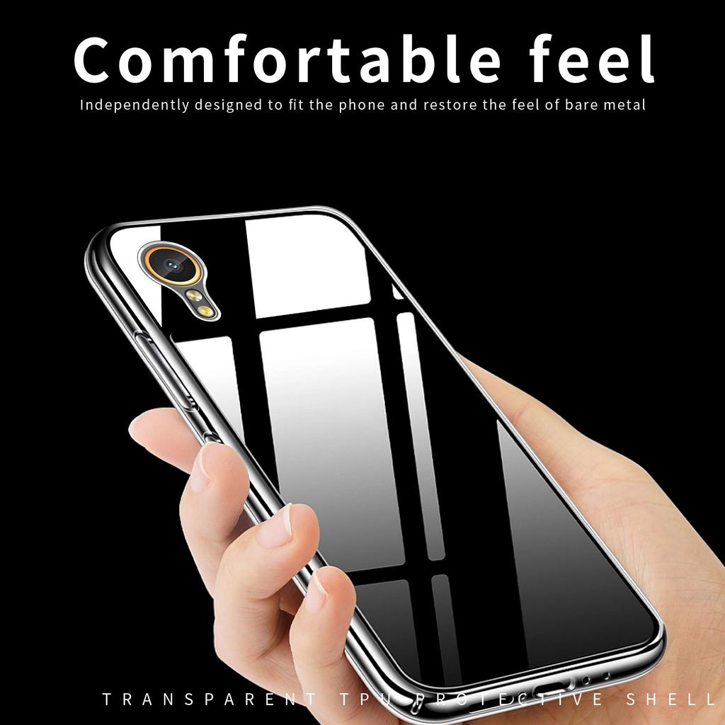 MOFI For Samsung Galaxy Xcover7 Phone Case Crystal Clear Soft TPU Phone Cover