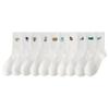 5 Pairs of Men's Spring and Autumn Trend Anti Odor Pure Cotton Running High School Middle Stockings