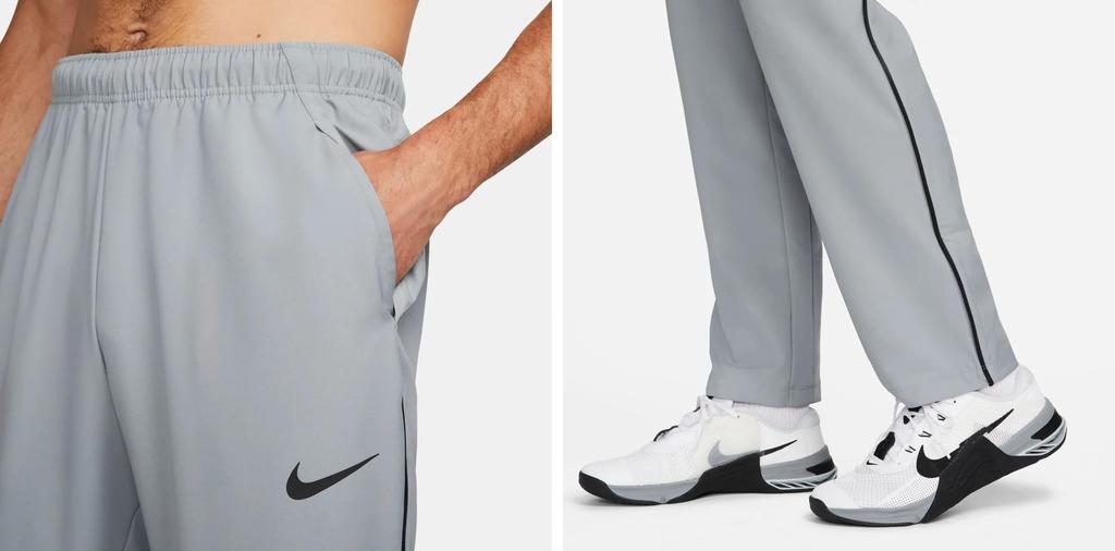 Nike Windbreaker Woven Jacket and Pants Size Men's Set, L, Dri-Fit Sportswear/Training Wear, Gray, DM6620/DM6627