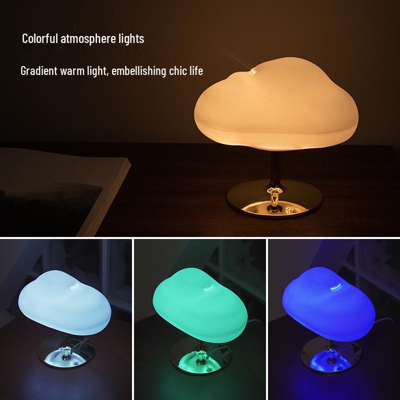 Cloud & Mist Aroma Diffuser with Color-Changing LED Light and Humidifier for Essential Oils