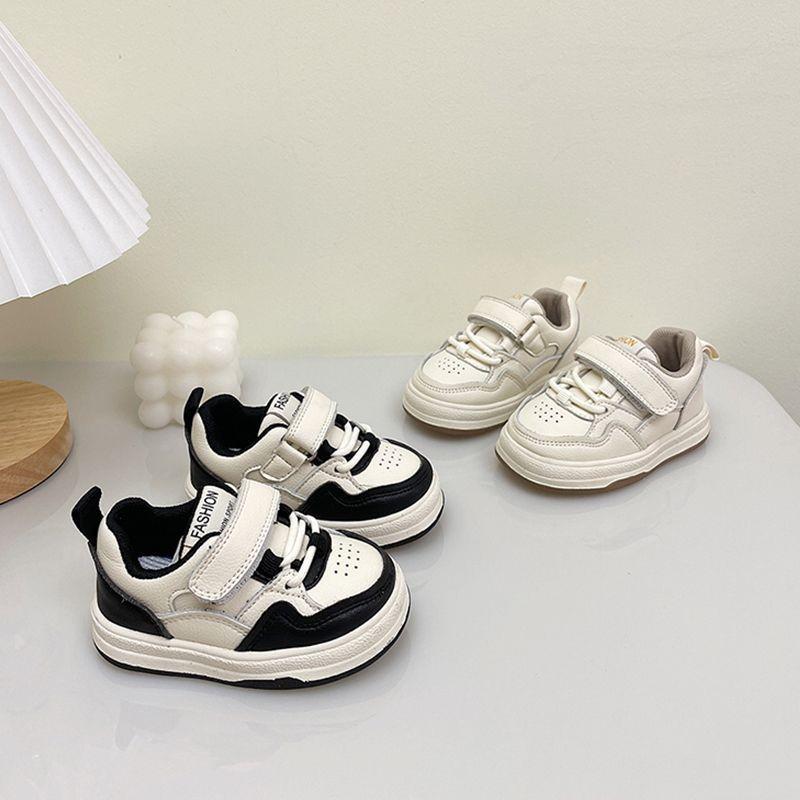 

Baby Soft Sole Canvas Sneakers for Boys & Girls, 1-2 Years - Spring/Autumn Walking Shoes Size 15 (12cm)