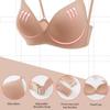 Tume simple smooth surface without steel ring underwear comfortable and breathable gathering seamless one-piece cup Shaowen bra casual