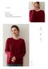 Women's Cashmere Sweater - Cable Knit, Slim Fit, Round Neck, Long Sleeve, Solid Color, Elegant Autumn/Winter Top