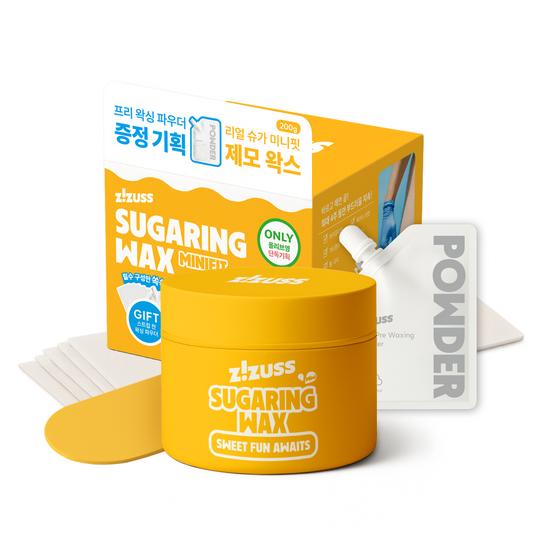 ZIZUSS Sugaring 200g Mini Fit Promotion (+1 Sugaring Card, 5 Sheets, Pre-waxing Powder)