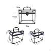 Portable Clear Makeup Organizer for Travel and Home Use