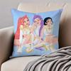 Popular Virtual American Band HHUNTRX Cushion Cover Pillowcase Antidustmite Invisible Zipper Short Plush Sofa Cushion