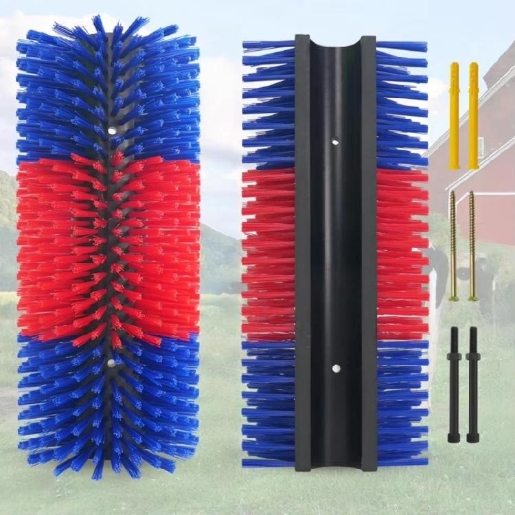 Grooming Brush For Farm Animals And Pet Cow Brush, Goat Scratching Post For Livestock Grooming And Cleaning