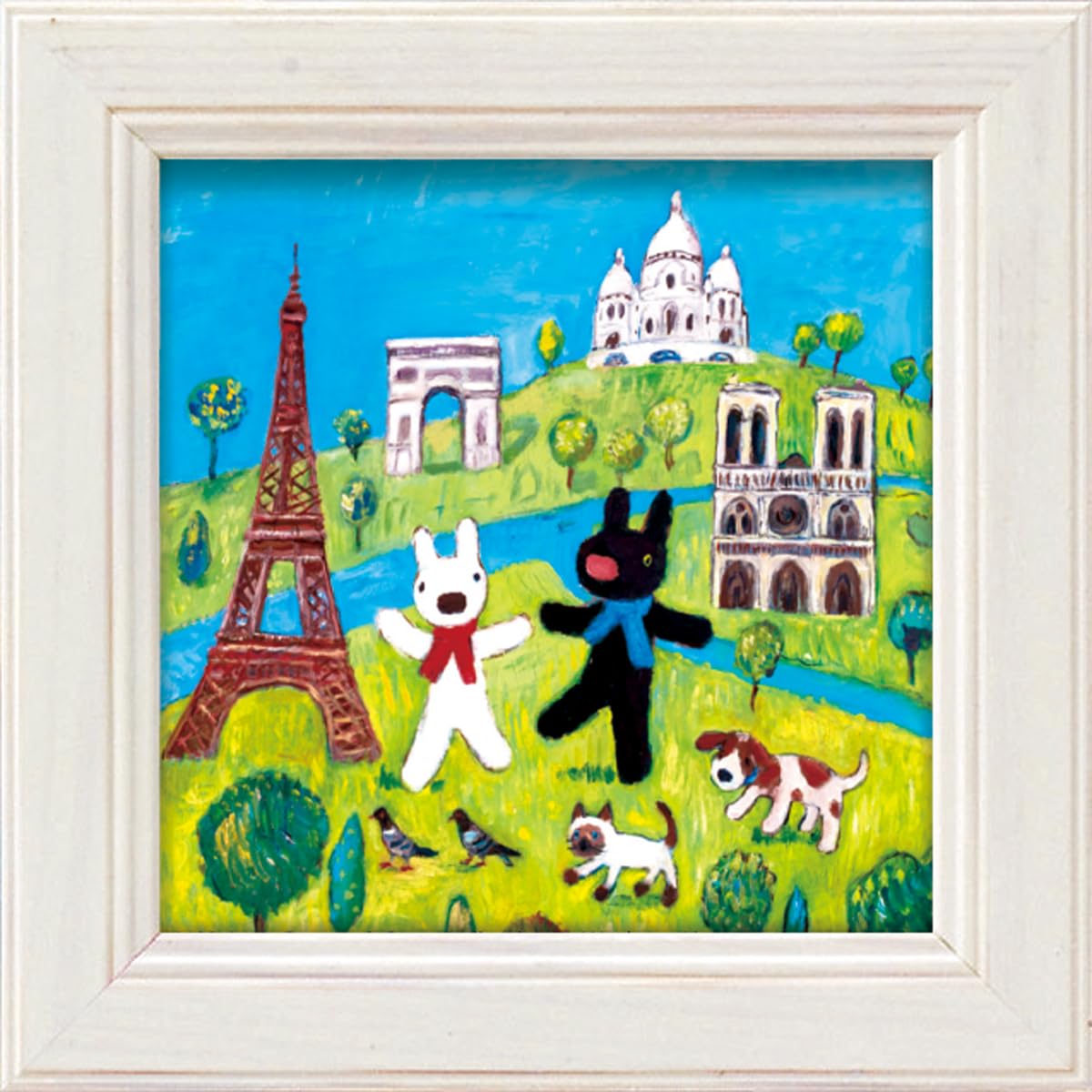 

Lisa and Gaspard Mini Art Frame U-Power Around Paris GL-00682