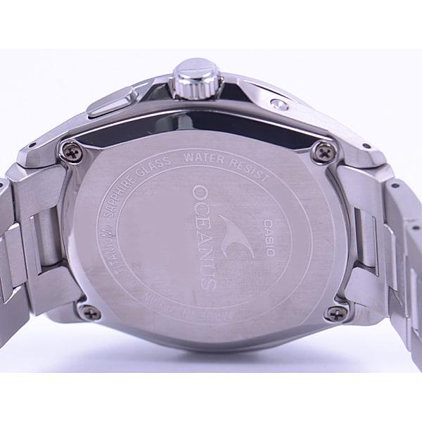 Casio Ανδρικό OCEANUS OCW-S100-1AJF [OCEANUS μοντέλο 3 χεριών Smart Access] Στρογγυλό ρολόι ασημί Titan