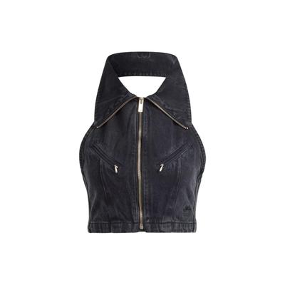 Originals Fashion Montreal Cropped Weste Damen Tops Schwarz IT7270
