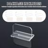 4Pcs Aquarium Lid Handle Acrylic Fish Tank Cover Handle Transparent Fish Tank Lid Handle Adhesive Tank Lid Replacement Fish Tank