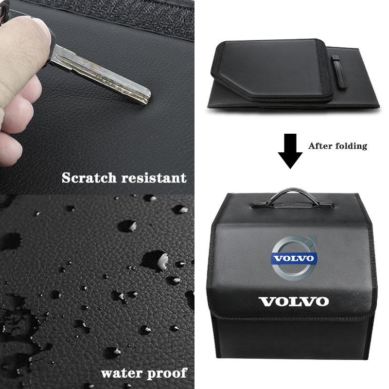 Pojemny Organizer do Bagażnika Samochodowego Pojemnik do Przechowywania Narzędzi Samochodowych Dla Volvo V60 V40 XC90 S60 C30 XC60 V50 V70 S90 AWD XC40 S80 T6V90