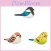 Wooden Craft Bird Decor With Handcrafted Design For Gift Giving And Home Decoration
