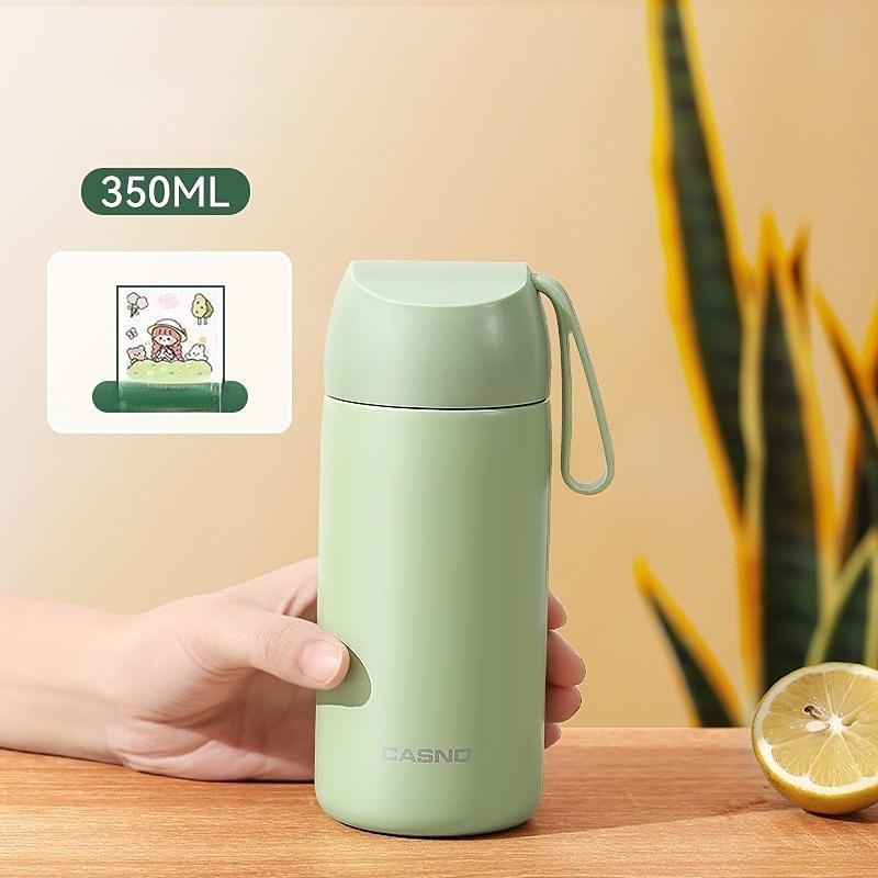 

Портативная кружка для воды 350 мл, термосы, портативная термос-чашка из нержавеющей стали, бутылка для воды, кружка для чая, офисный термос 350ml