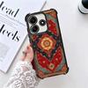 Persian Carpet Floral Pattern Soft Phone Case For Xiaomi Redmi Note 14 15 Pro Plus 13 12 11S 11T 5G 10 9S 9 Plating Anti-Fall Fu