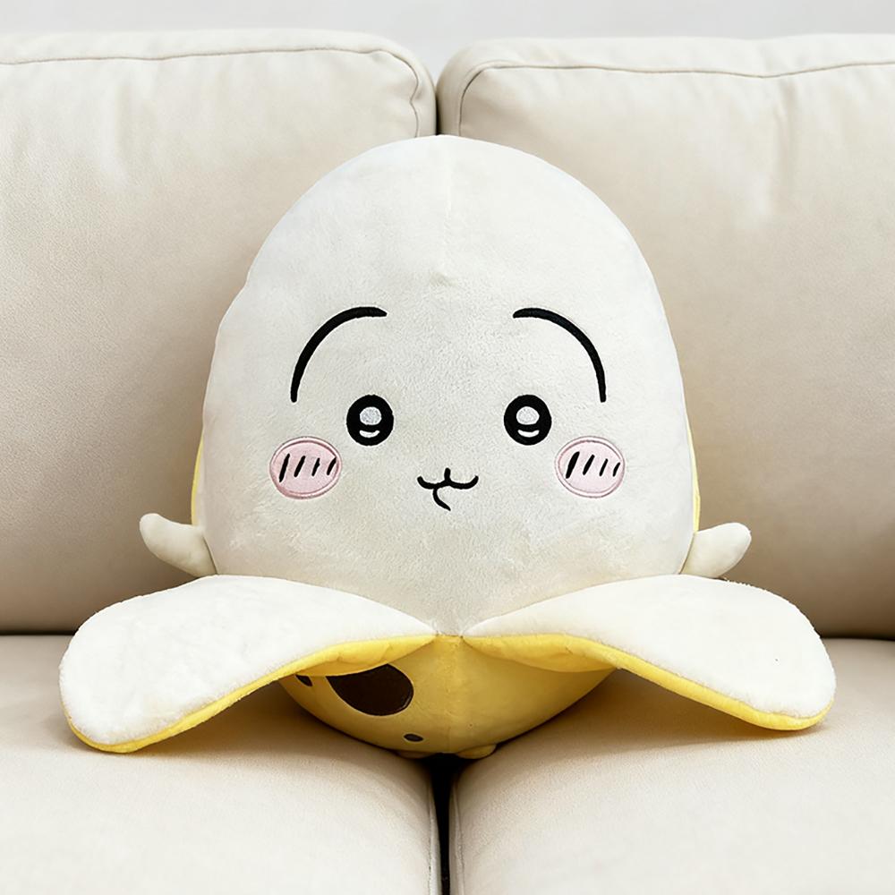 Cute Peeled Banana Plush Toys Fruit Banana Plush Dolls Throw Pillow Living Room and Bedroom Decoration For Kids Girls Gifts