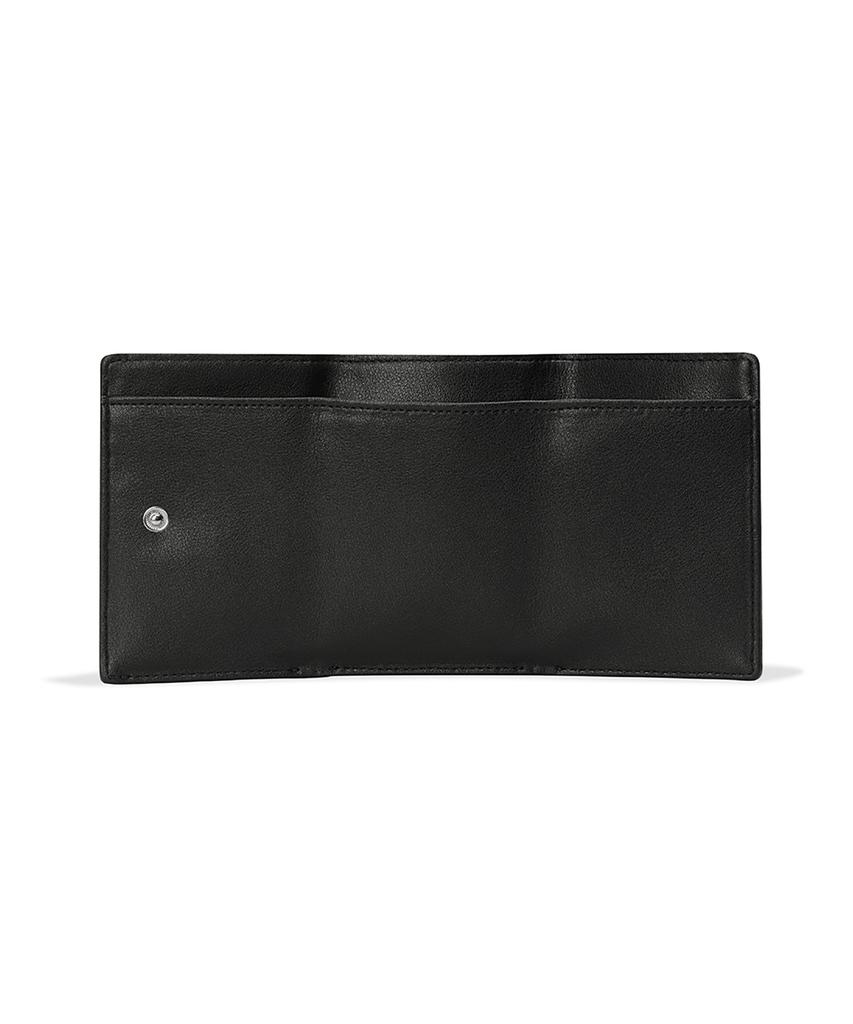 Fennec Triangle Triple Wallet - Leopard Black