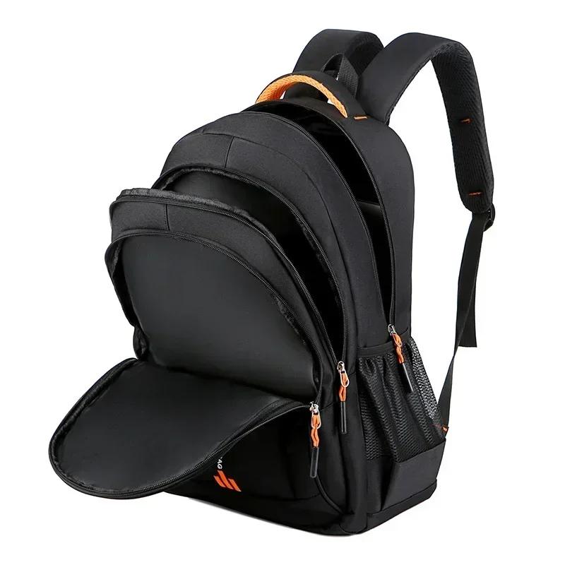 Men'S Backpack Oxford Business Computer Bag Waterproof Backpack Leisure Travel Backpack High School Student Backpack For Man