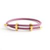 10Pc Luxury Multicolor Fashion Adjustable Bracelet Stainless Steel Wire Waterproof Rope Bracelet Men Women Jewelry Accessories