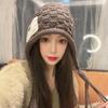 Autumn And Winter Warm Handmade Braid Knitted Hat Trend   Patch Tassel Wool Hat