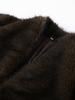 Women's Medium To Long Faux Fur Jacket Women's Collar Warm Fur Coat Brown 2025 New Collection