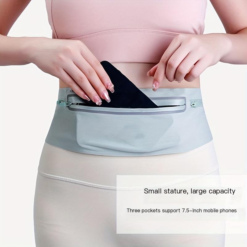 1pcs Waterproof Running Waist Bag Lightweight Nylon Phone Pouch for Outdoor Sports